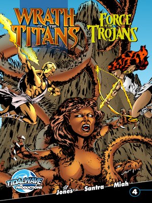 cover image of Wrath of the Titans: Force of the Trojans (2012), Issue 4